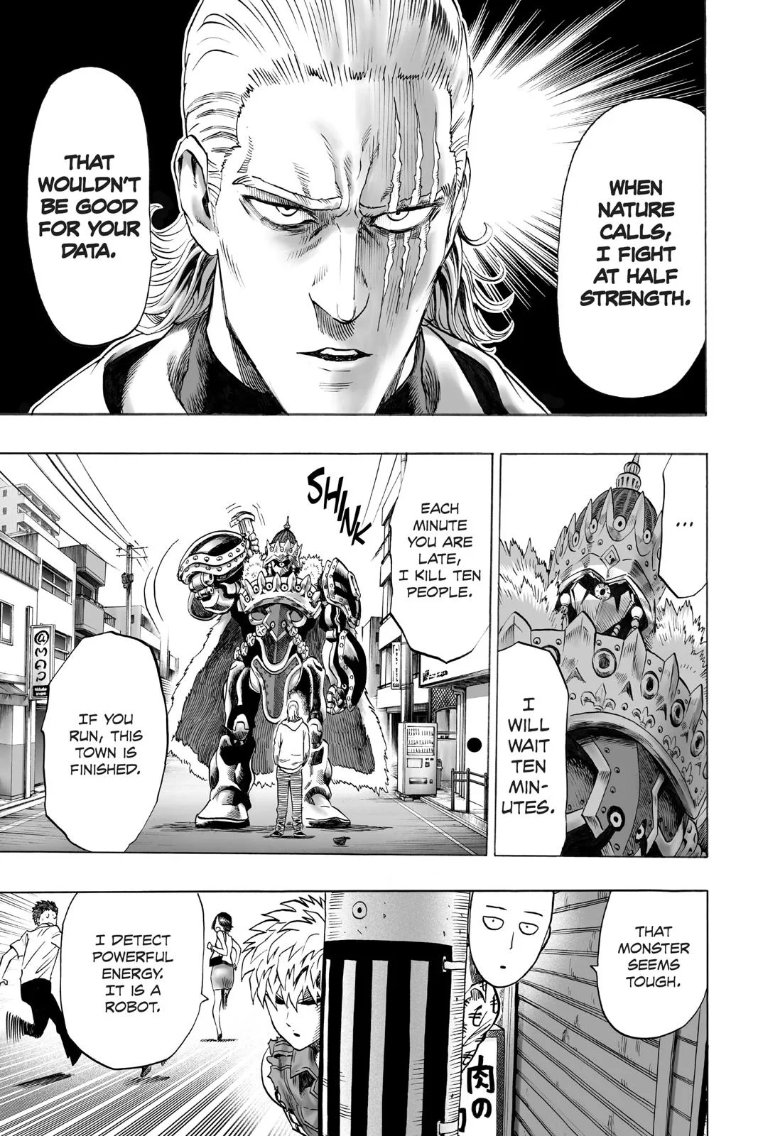 One Punch Man - Chapter 38 (King) - Page 26