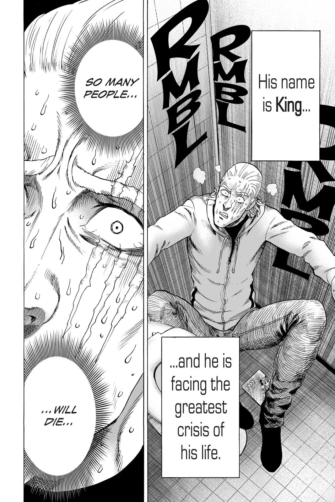 One Punch Man - Chapter 38 (King) - Page 35