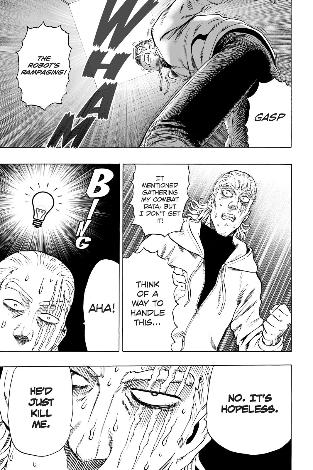 One Punch Man - Chapter 38 (King) - Page 36