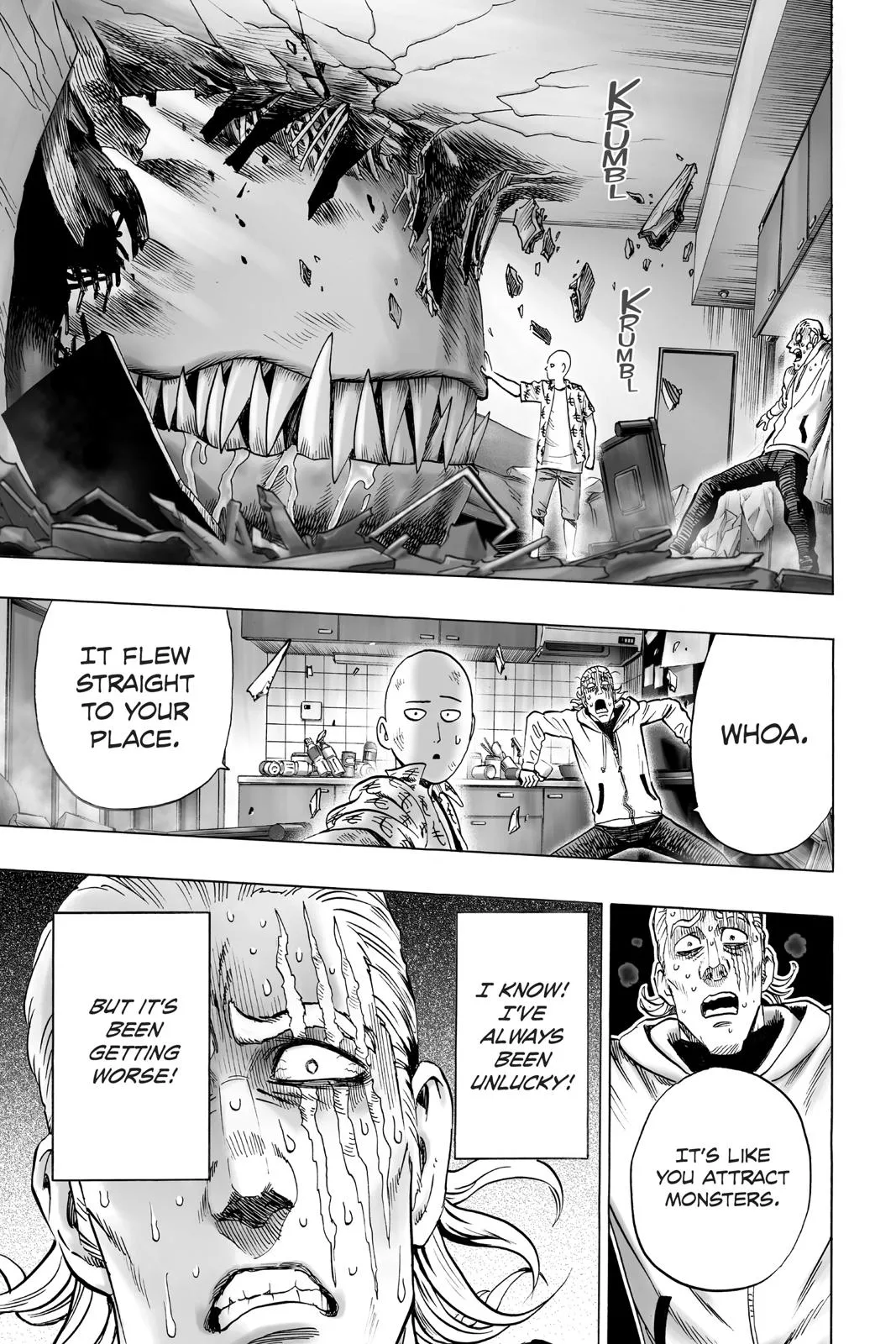 One Punch Man - Chapter 38 (King) - Page 69