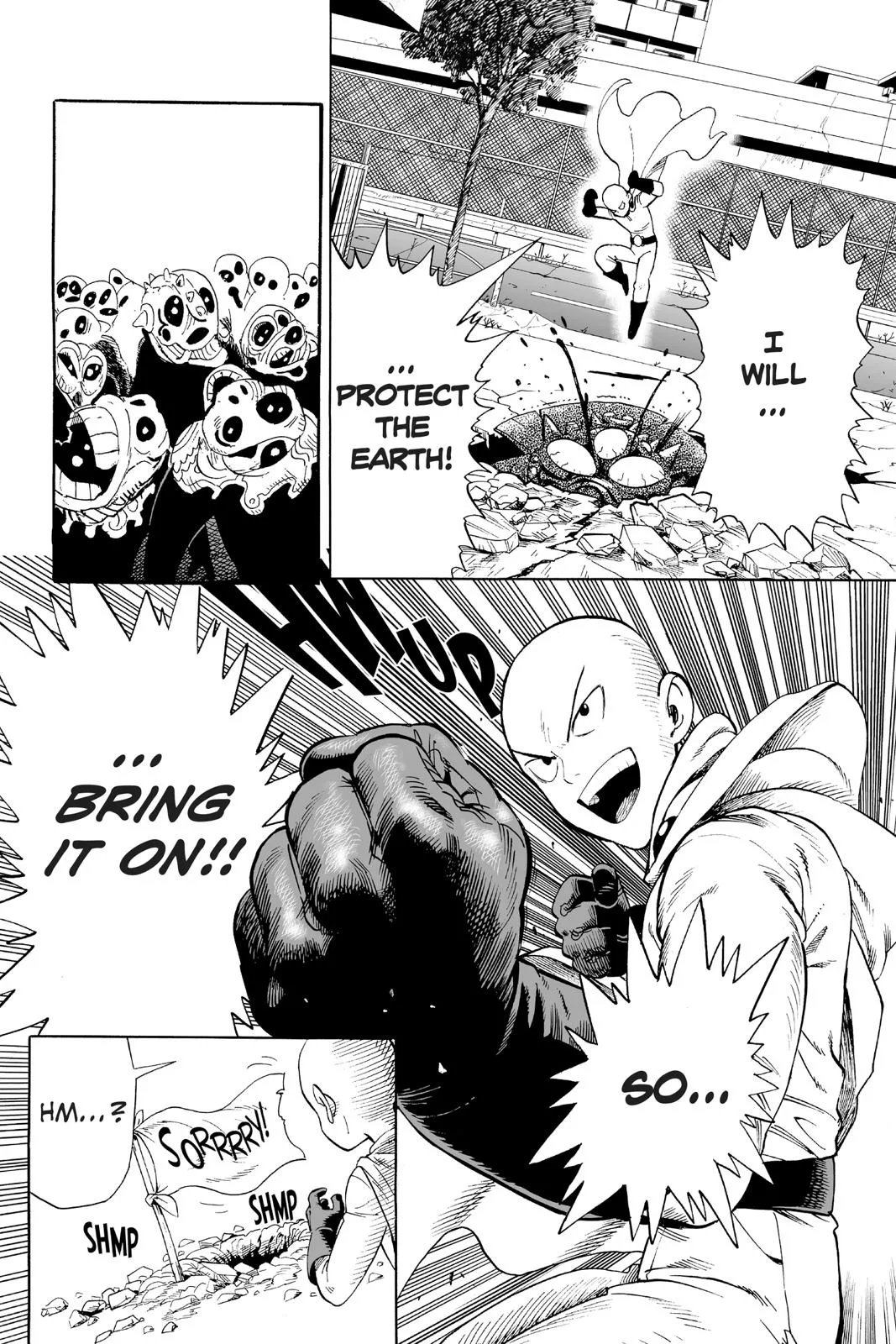 One Punch Man - Chapter 4 (Dark Undergrounders) - Page 23