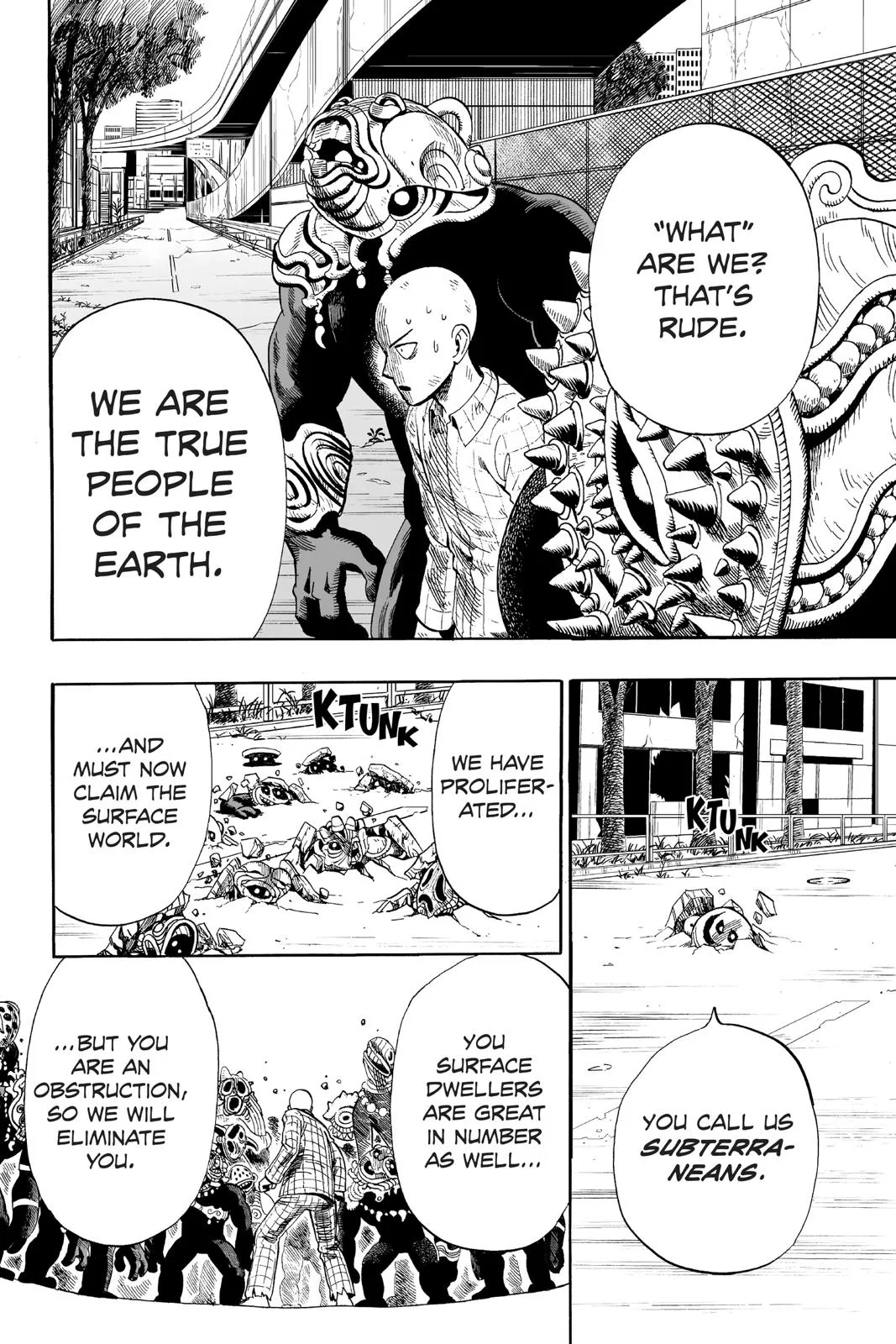 One Punch Man - Chapter 4 (Dark Undergrounders) - Page 8
