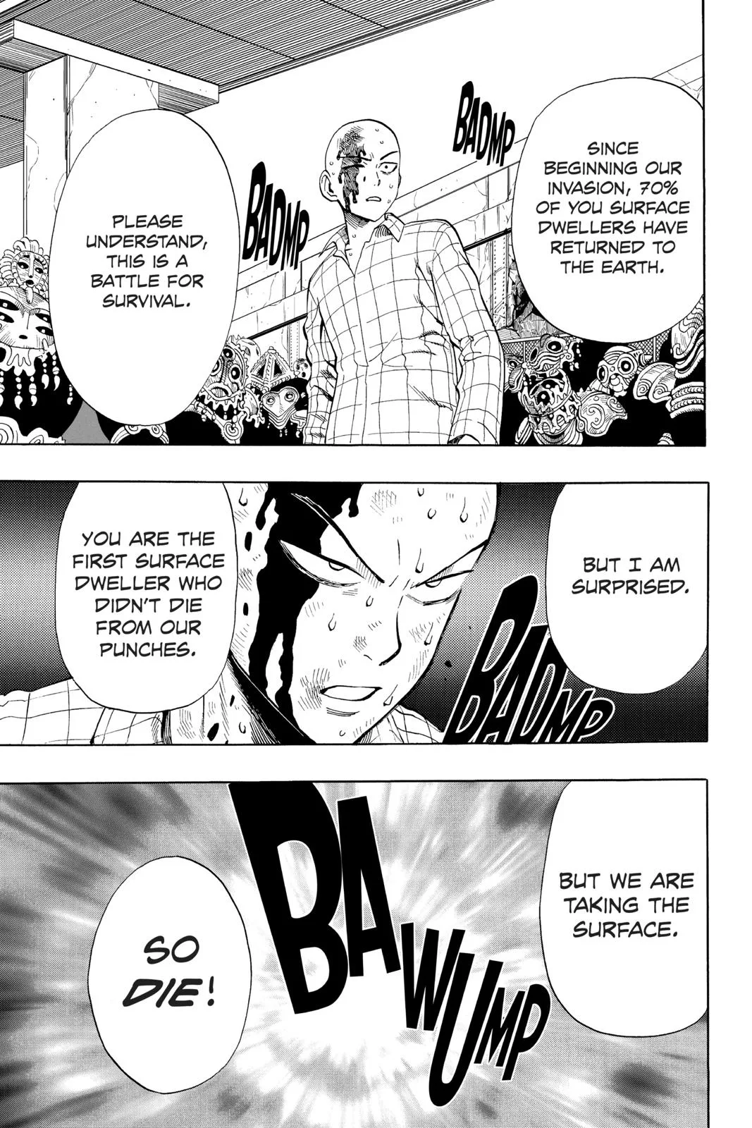 One Punch Man - Chapter 4 (Dark Undergrounders) - Page 9