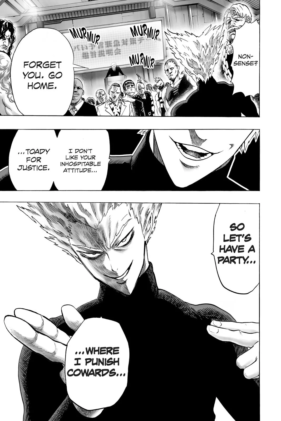 One Punch Man - Chapter 41 (The Man Who Wants To Be A Monster) - Page 10