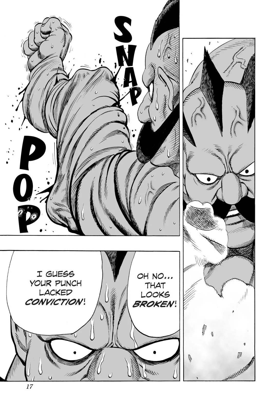 One Punch Man - Chapter 41 (The Man Who Wants To Be A Monster) - Page 17