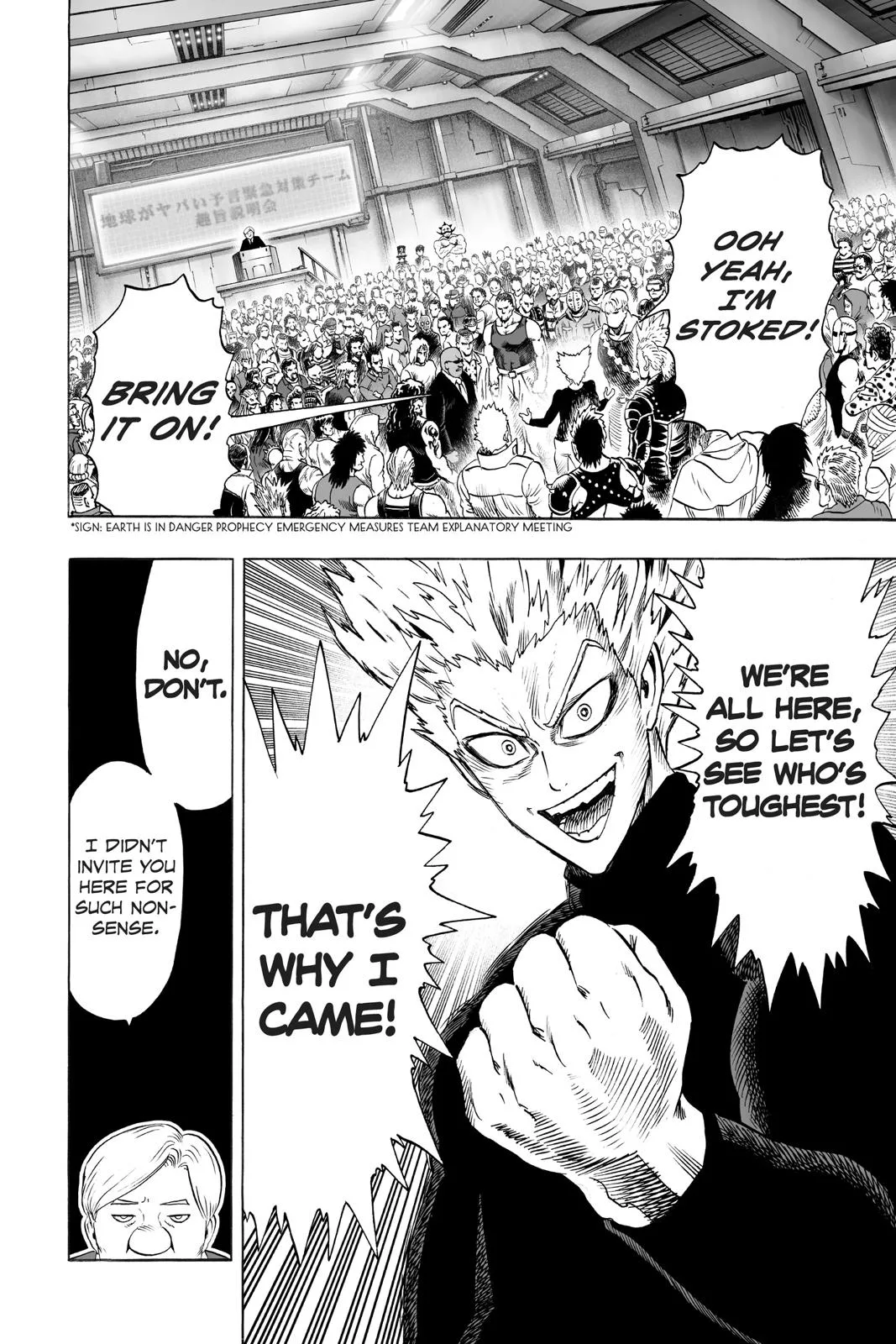 One Punch Man - Chapter 41 (The Man Who Wants To Be A Monster) - Page 9