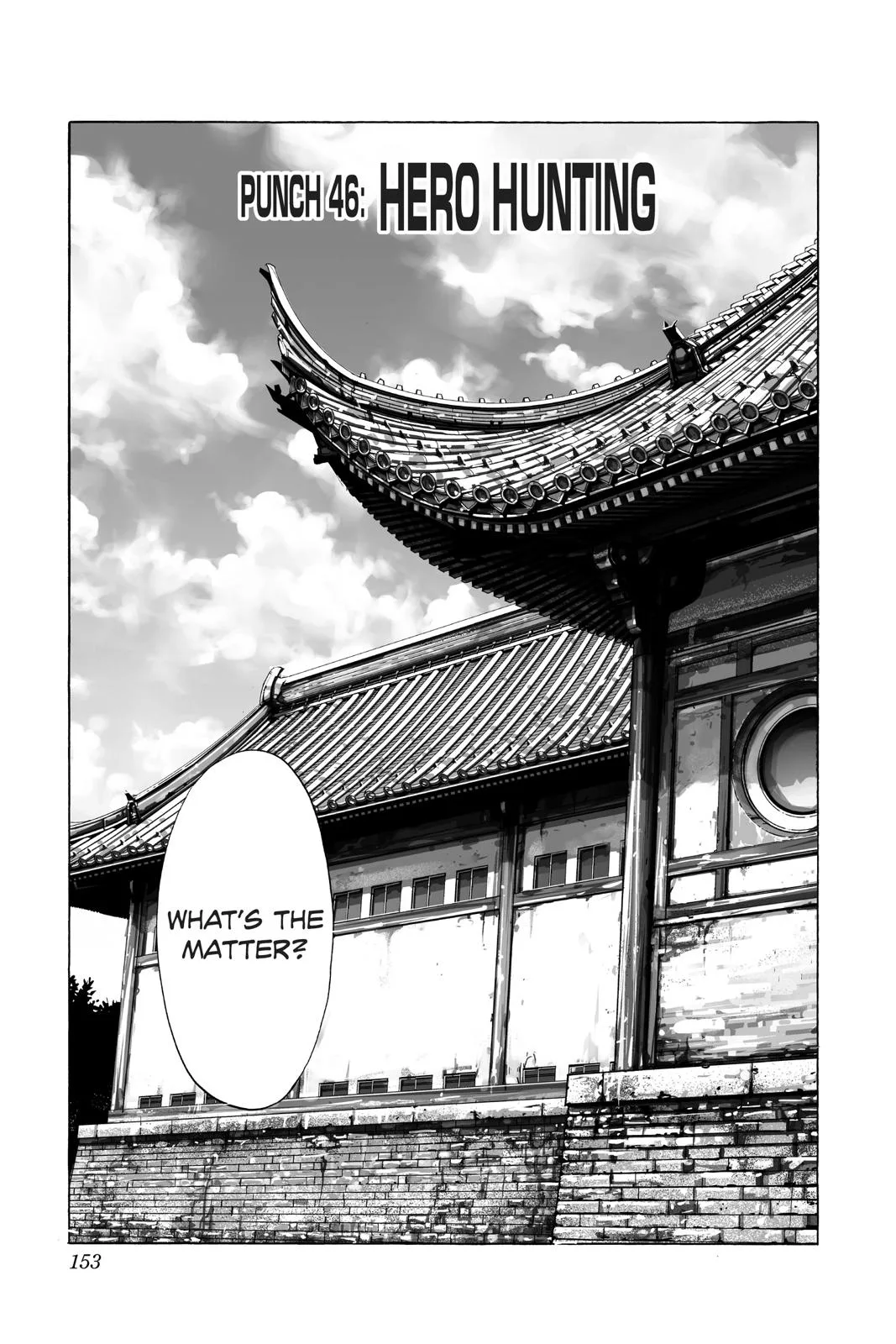 One Punch Man - Chapter 46 (Hero Hunt) - Page 1