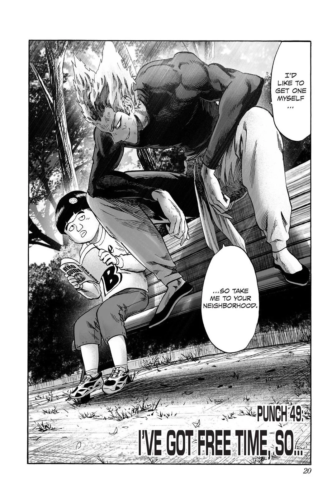 One Punch Man - Chapter 49 (I M Bored Anyway) - Page 1