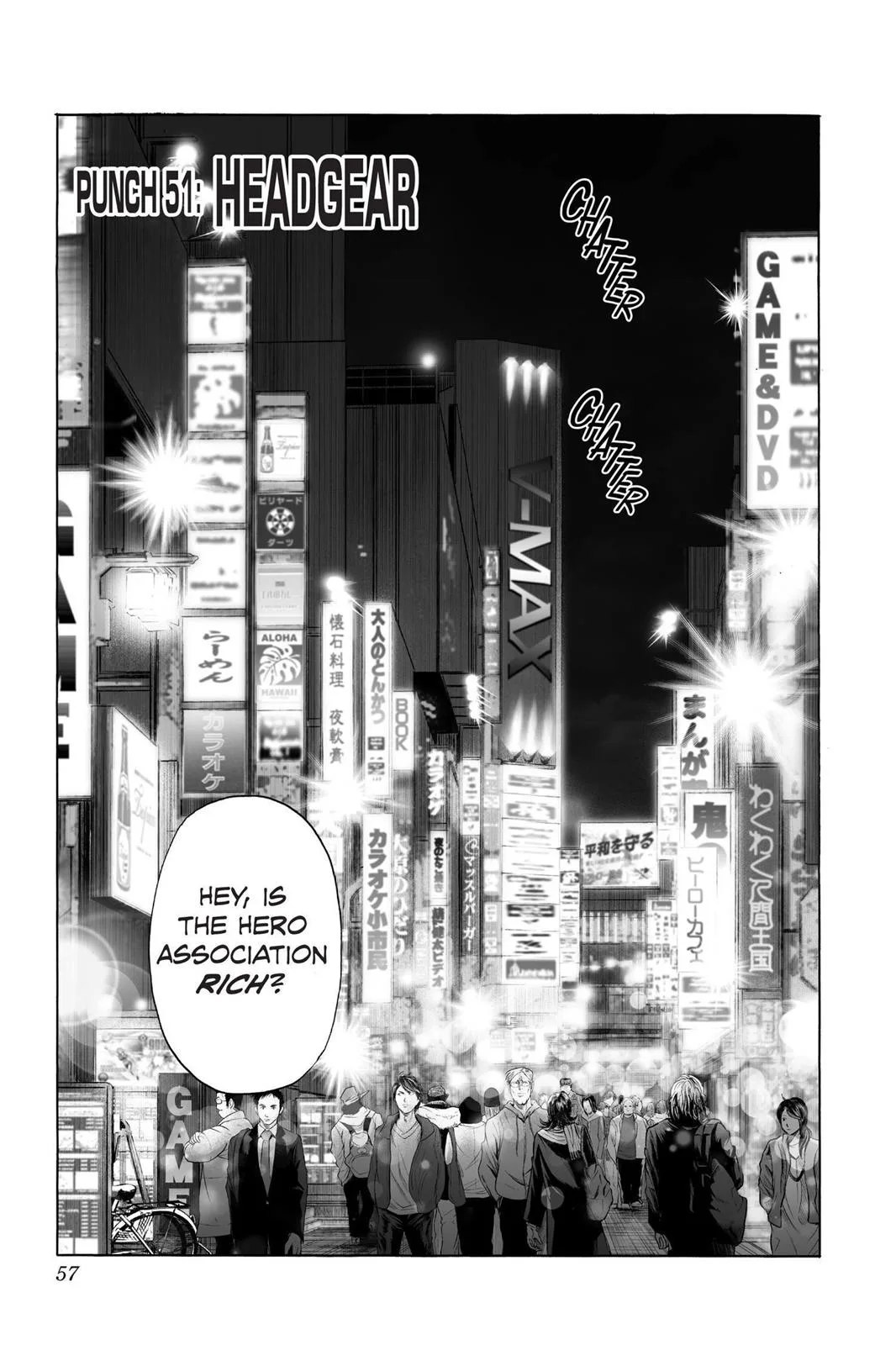 One Punch Man - Chapter 51 (Headgear) - Page 1