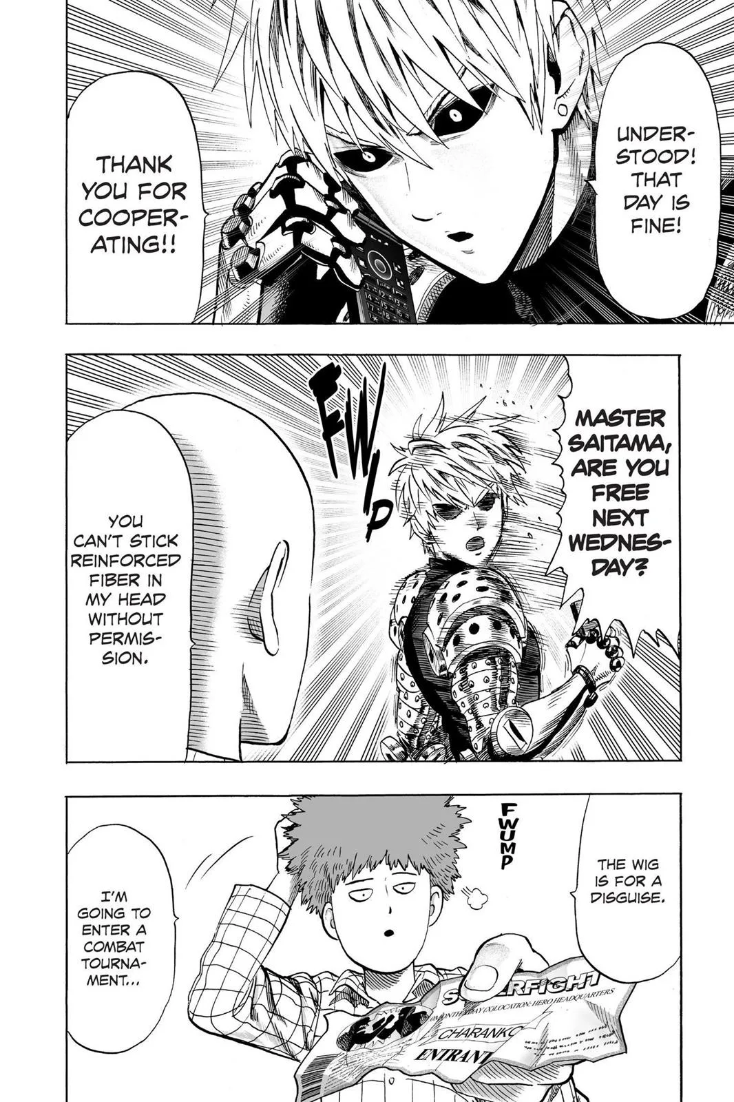 One Punch Man - Chapter 51 (Headgear) - Page 15