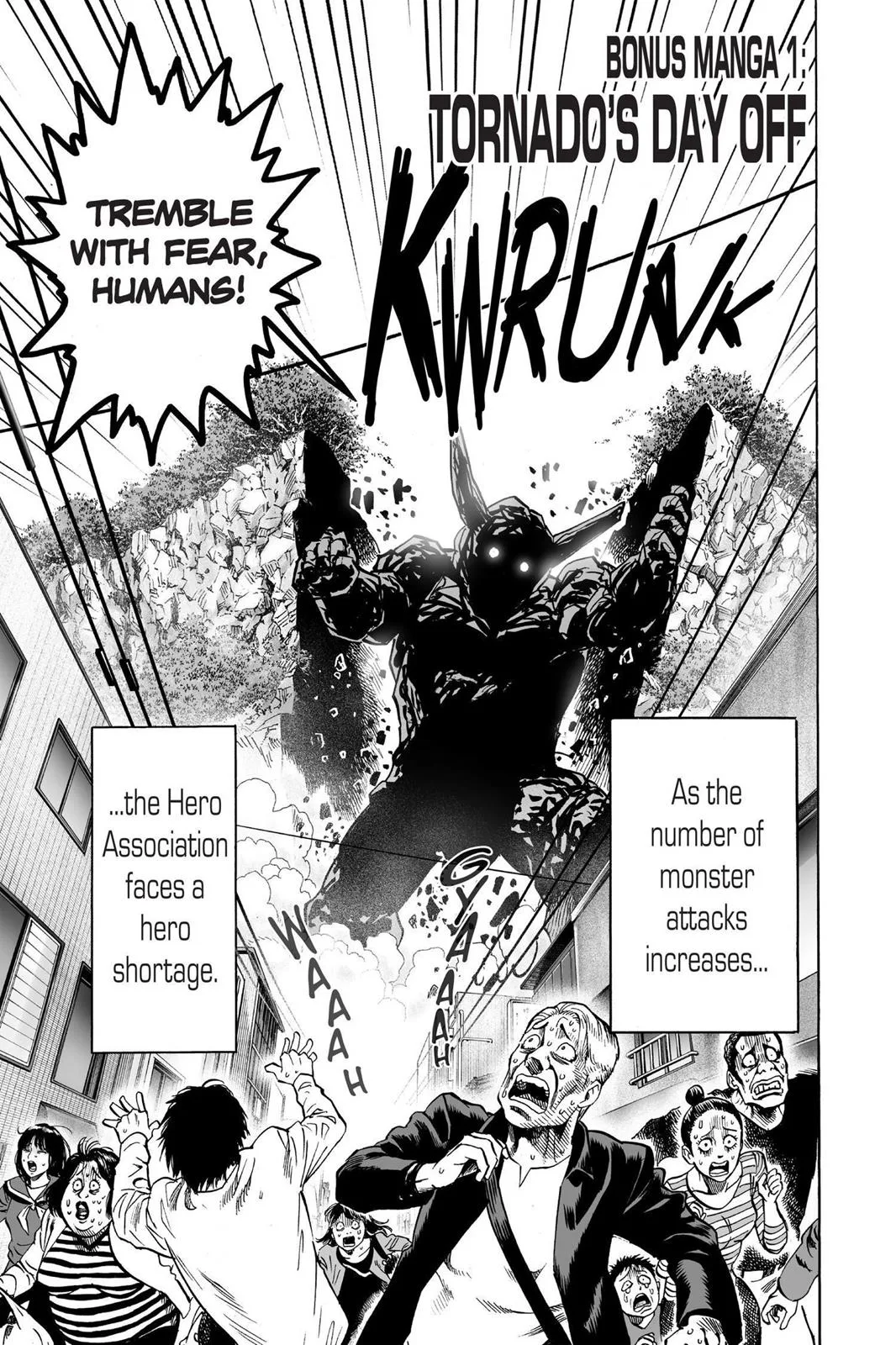 One Punch Man - Chapter 55.5 (Volume 10 Extras) - Page 1