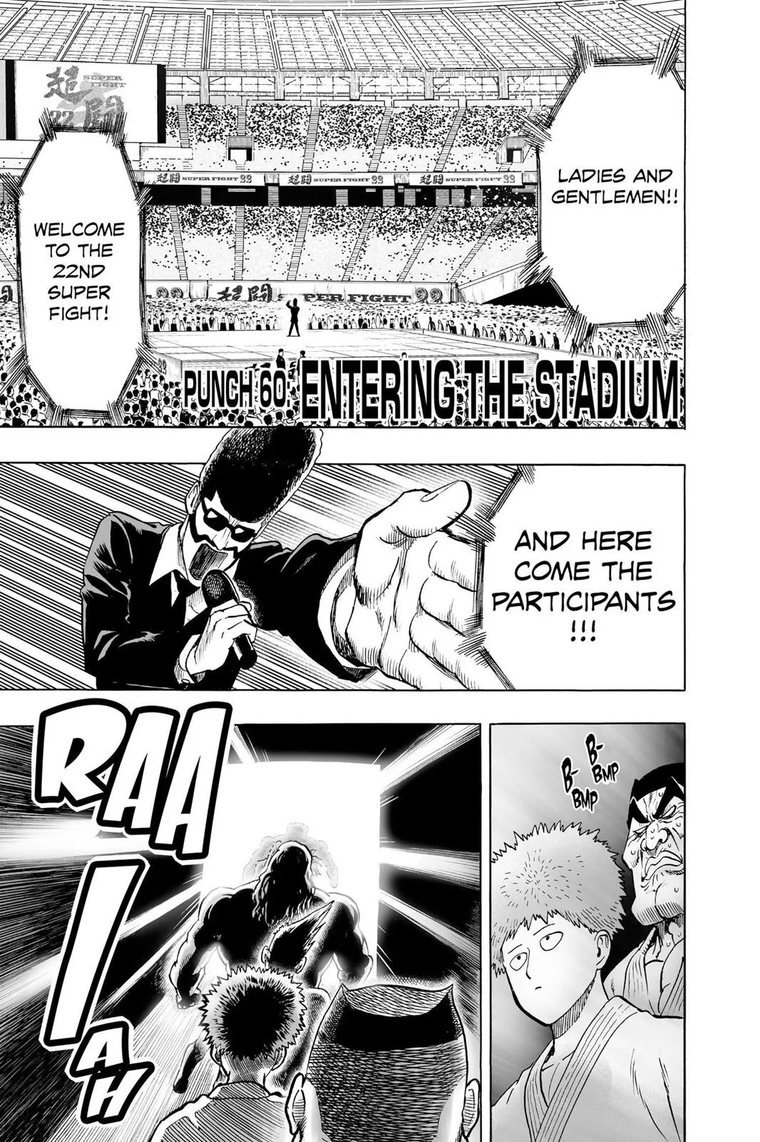 One Punch Man - Chapter 60 (Entering The Stadium) - Page 1