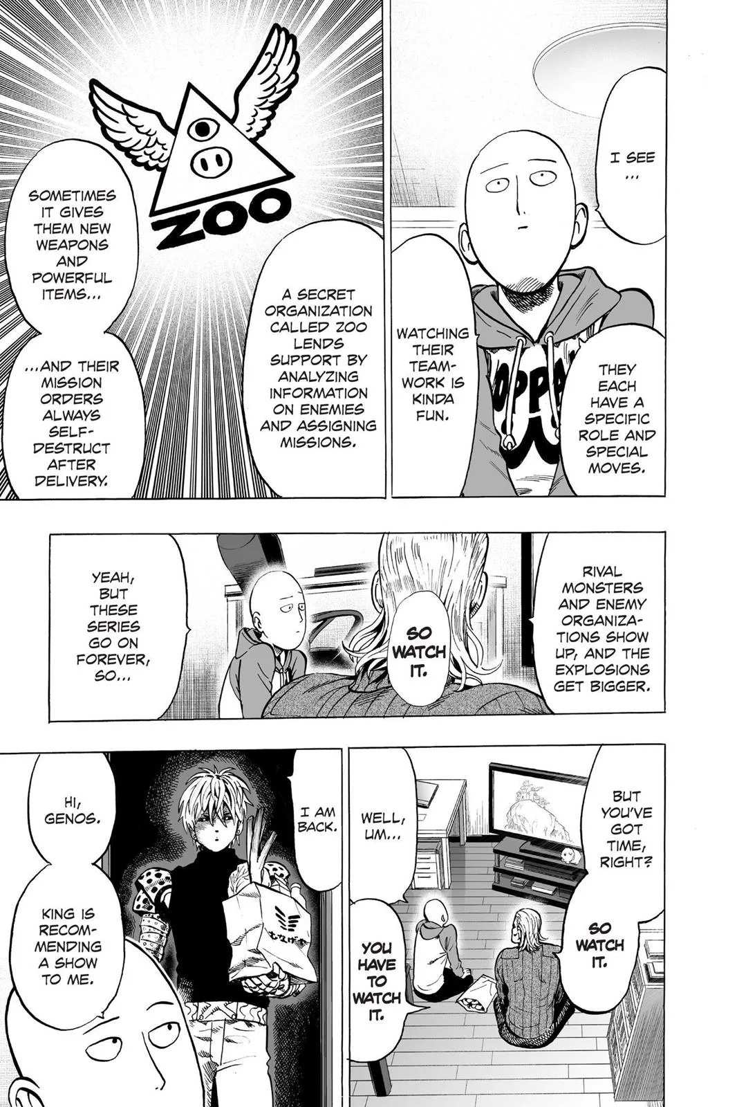 One Punch Man - Chapter 61.5 (Volume 11 Extras) - Page 4