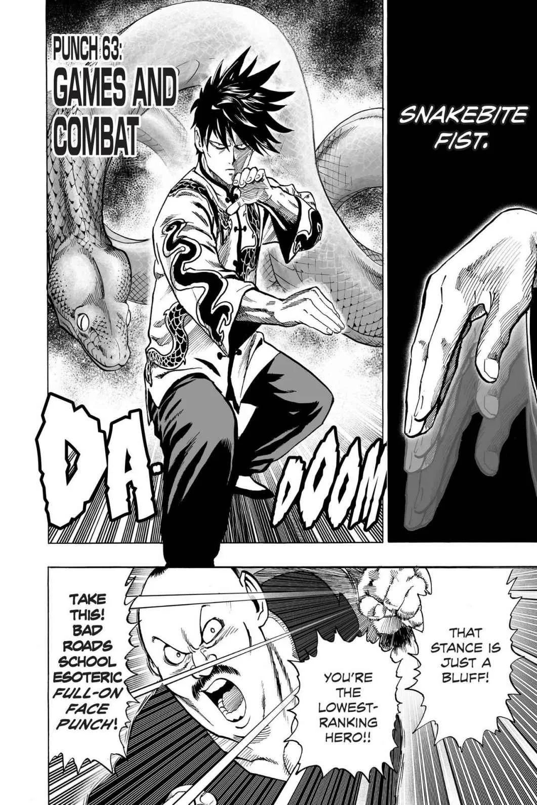 One Punch Man - Chapter 63 (Games And Combat) - Page 1