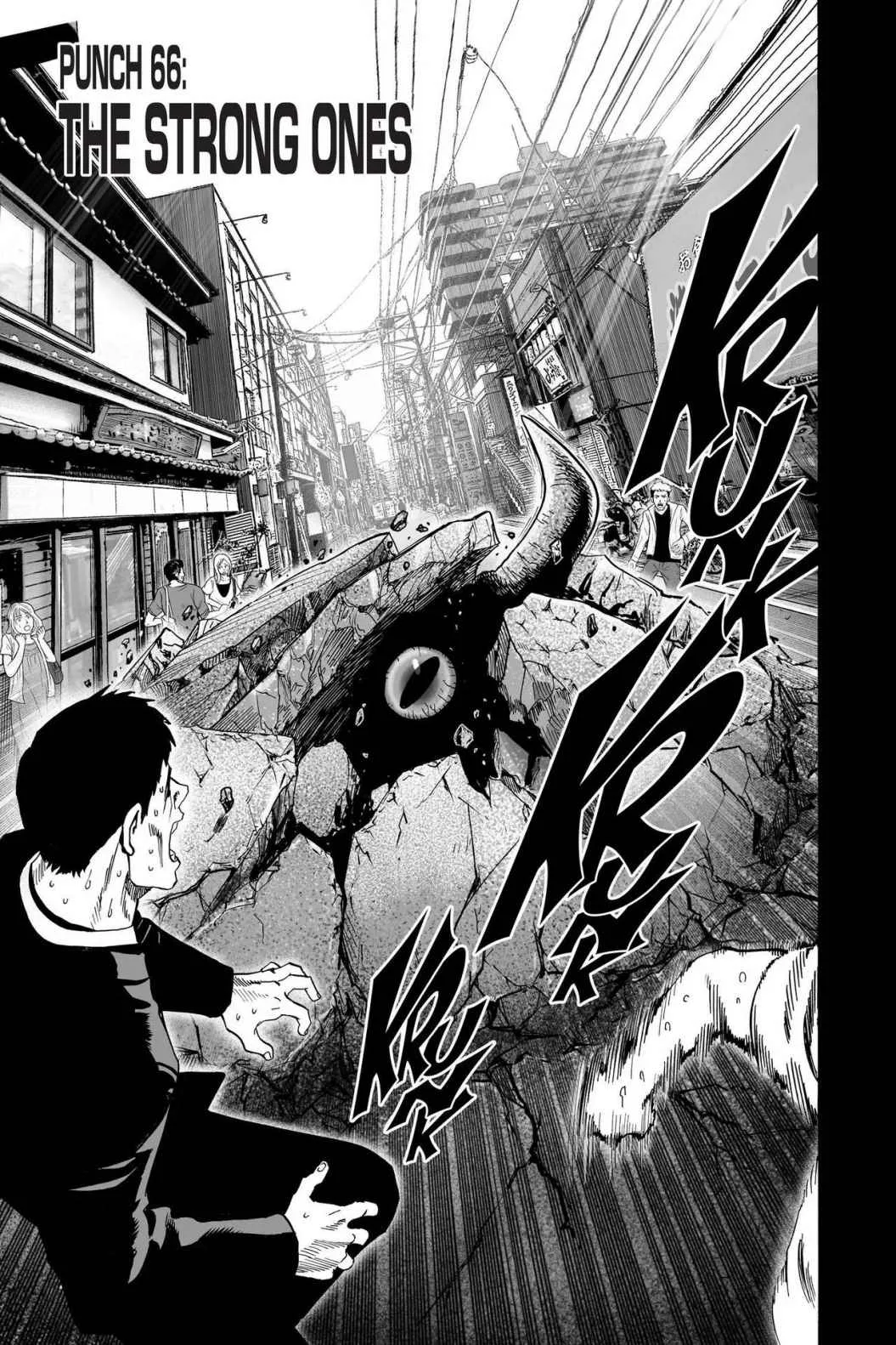 One Punch Man - Chapter 66 (The Strong Guys) - Page 1