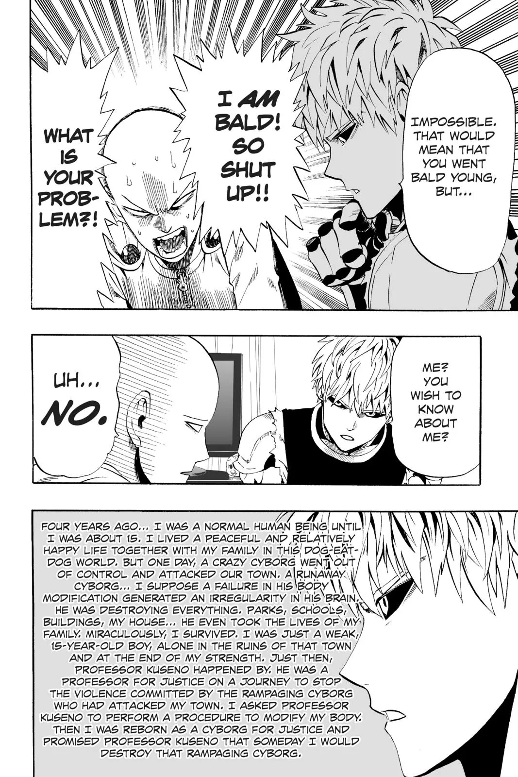 One Punch Man - Chapter 7 (Mysterious Raid) - Page 4