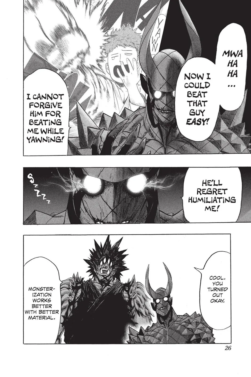 One Punch Man - Chapter 72 (Monsterization) - Page 26