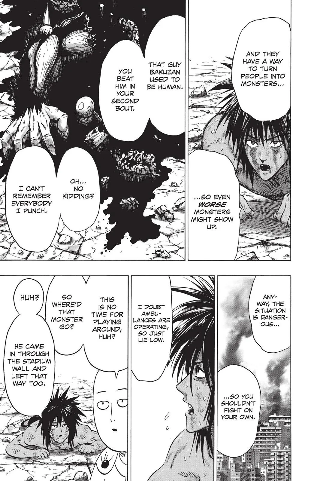 One Punch Man - Chapter 75 (Foul) - Page 23