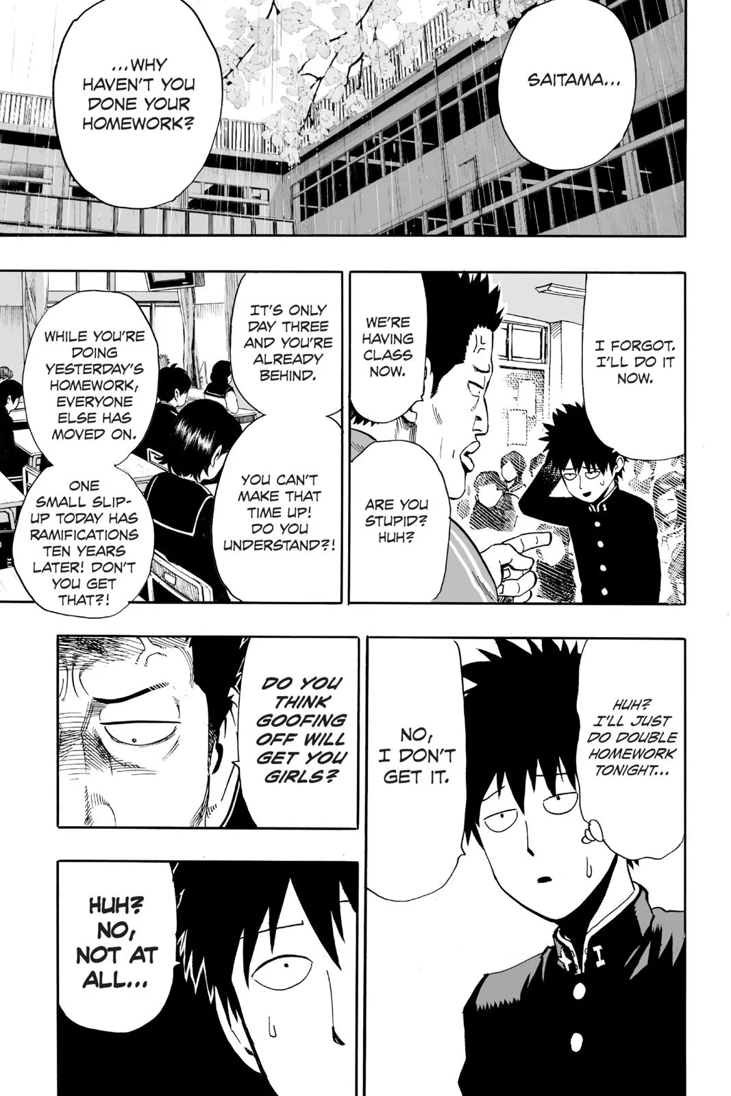 One Punch Man - Chapter 8.5 (200 Yen Volume 1 Extras) - Page 7