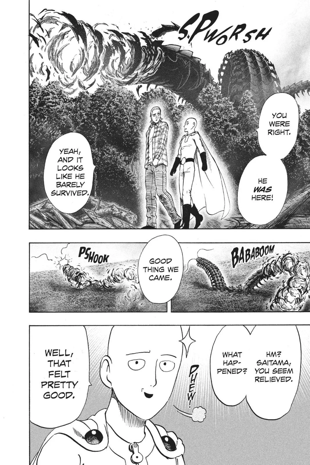 One Punch Man - Chapter 85 (Is It Because I M Caped Baldy) - Page 112