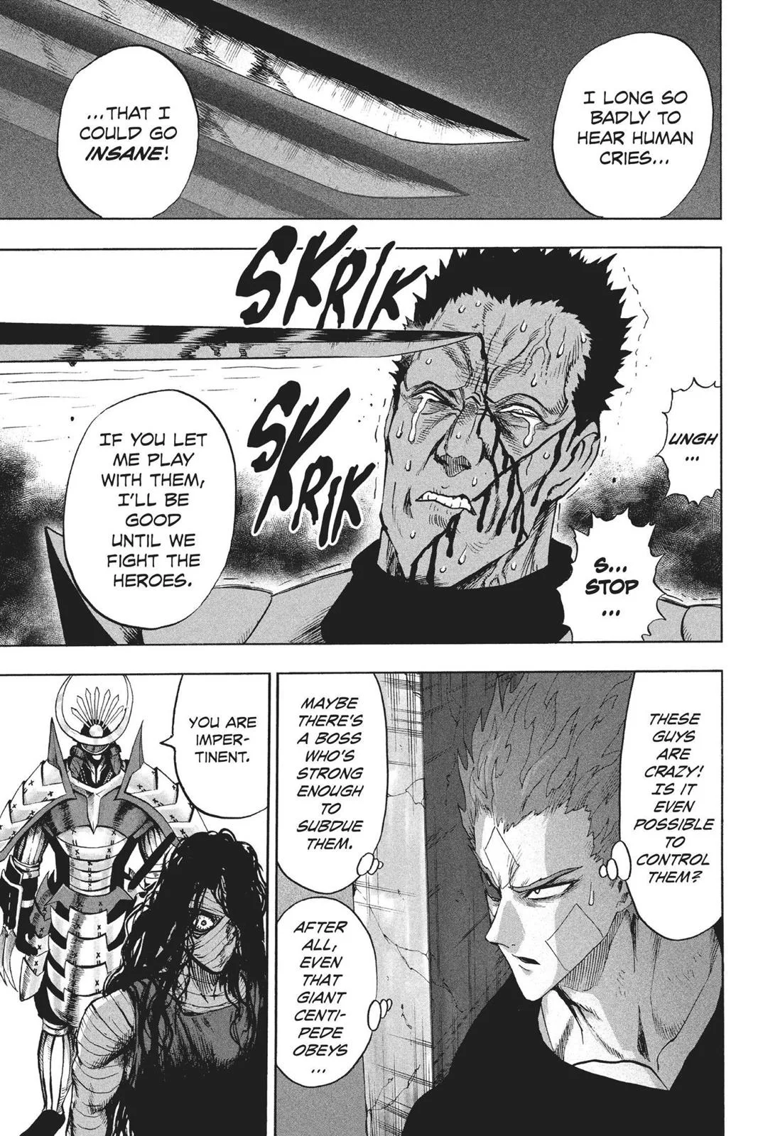 One Punch Man - Chapter 87 (Monster Side) - Page 15