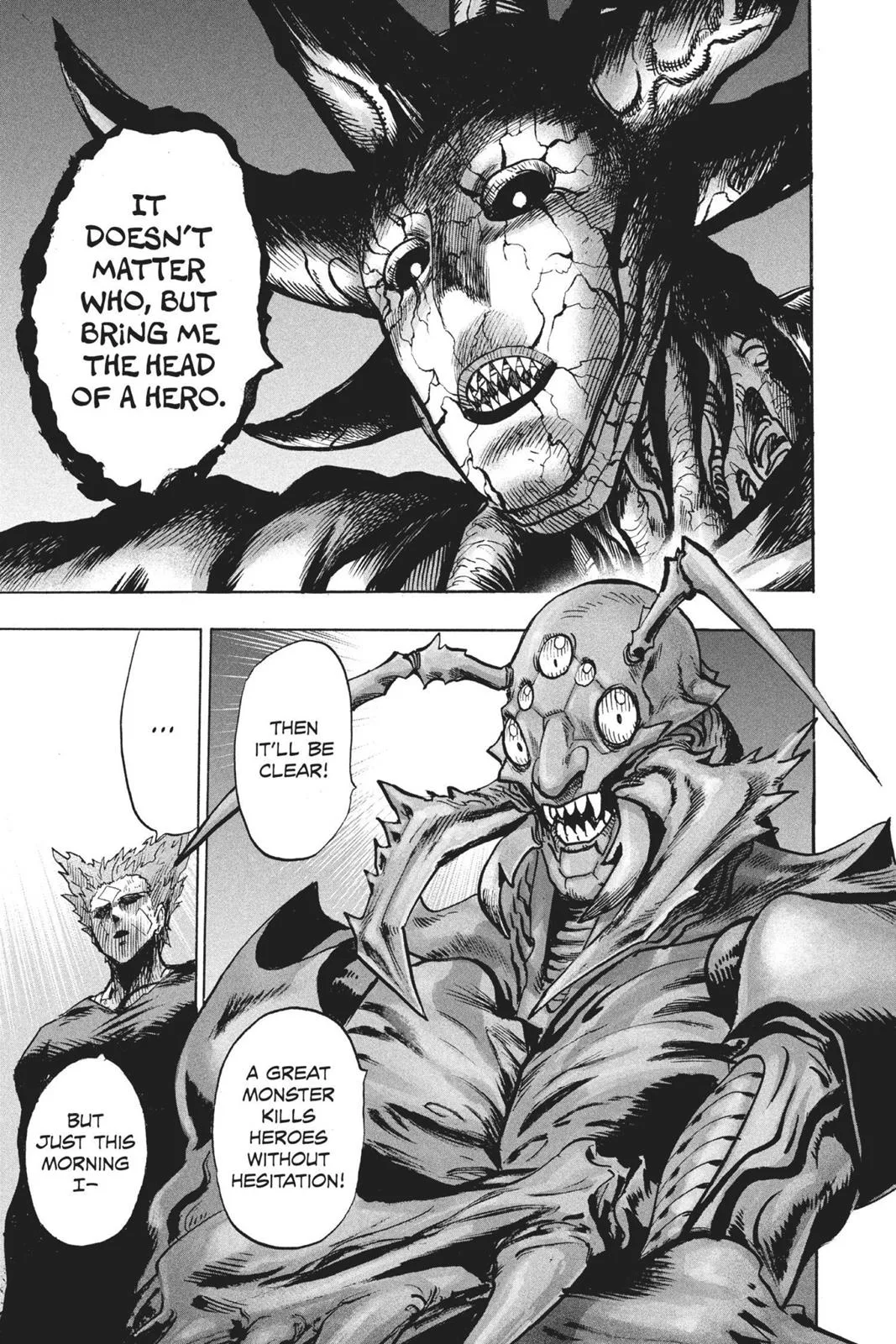 One Punch Man - Chapter 87 (Monster Side) - Page 27
