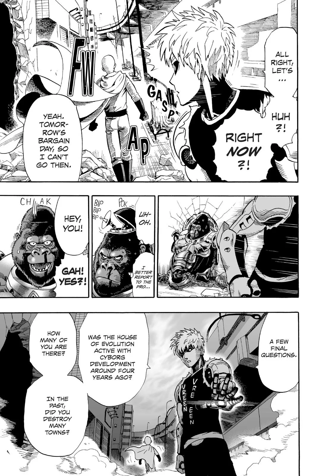 One Punch Man - Chapter 9 (House Of Evolution) - Page 15