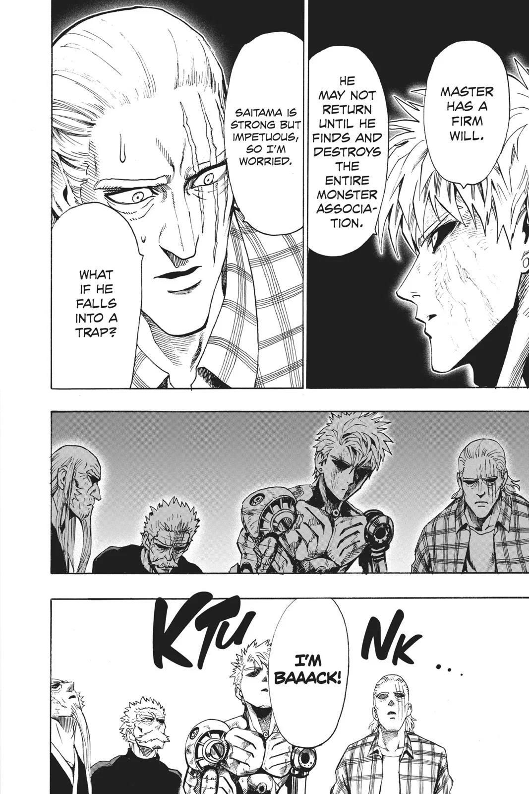 One Punch Man - Chapter 90 (Because I M A Monster) - Page 4