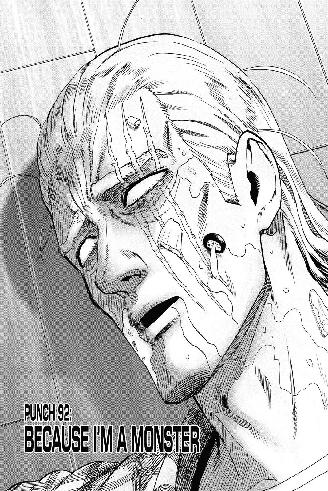 One Punch Man - Chapter 92 (Manhole) - Page 1