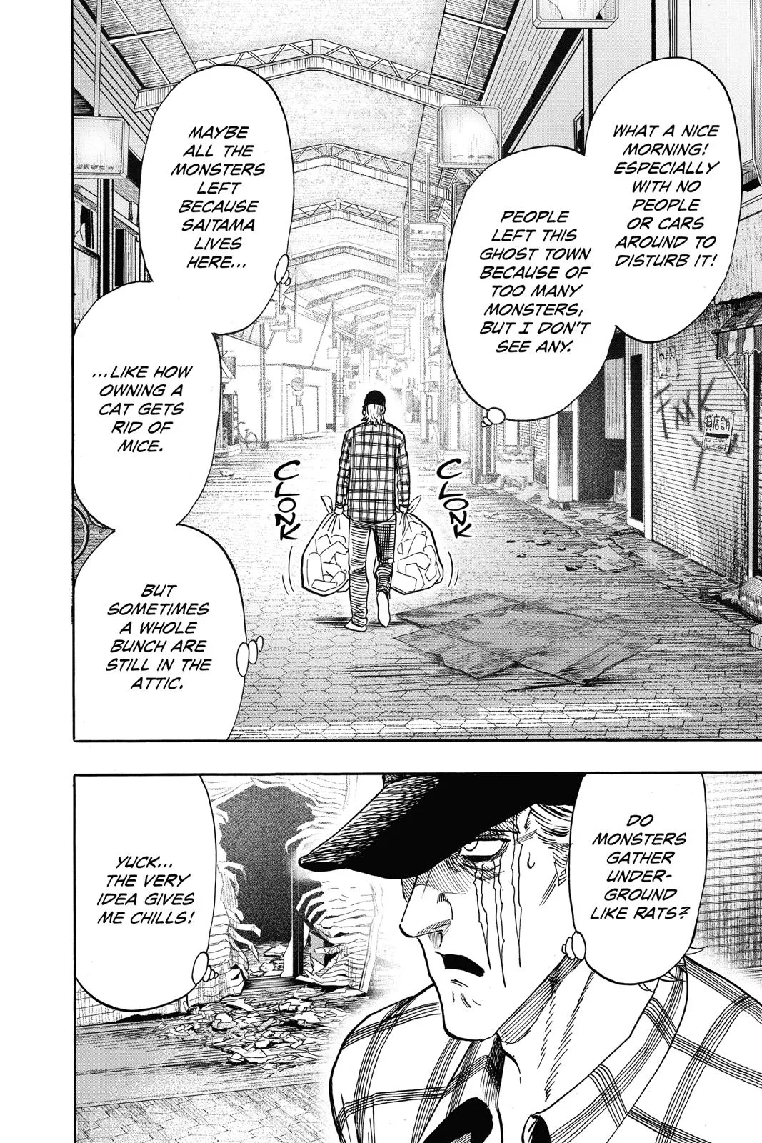 One Punch Man - Chapter 92 (Manhole) - Page 8