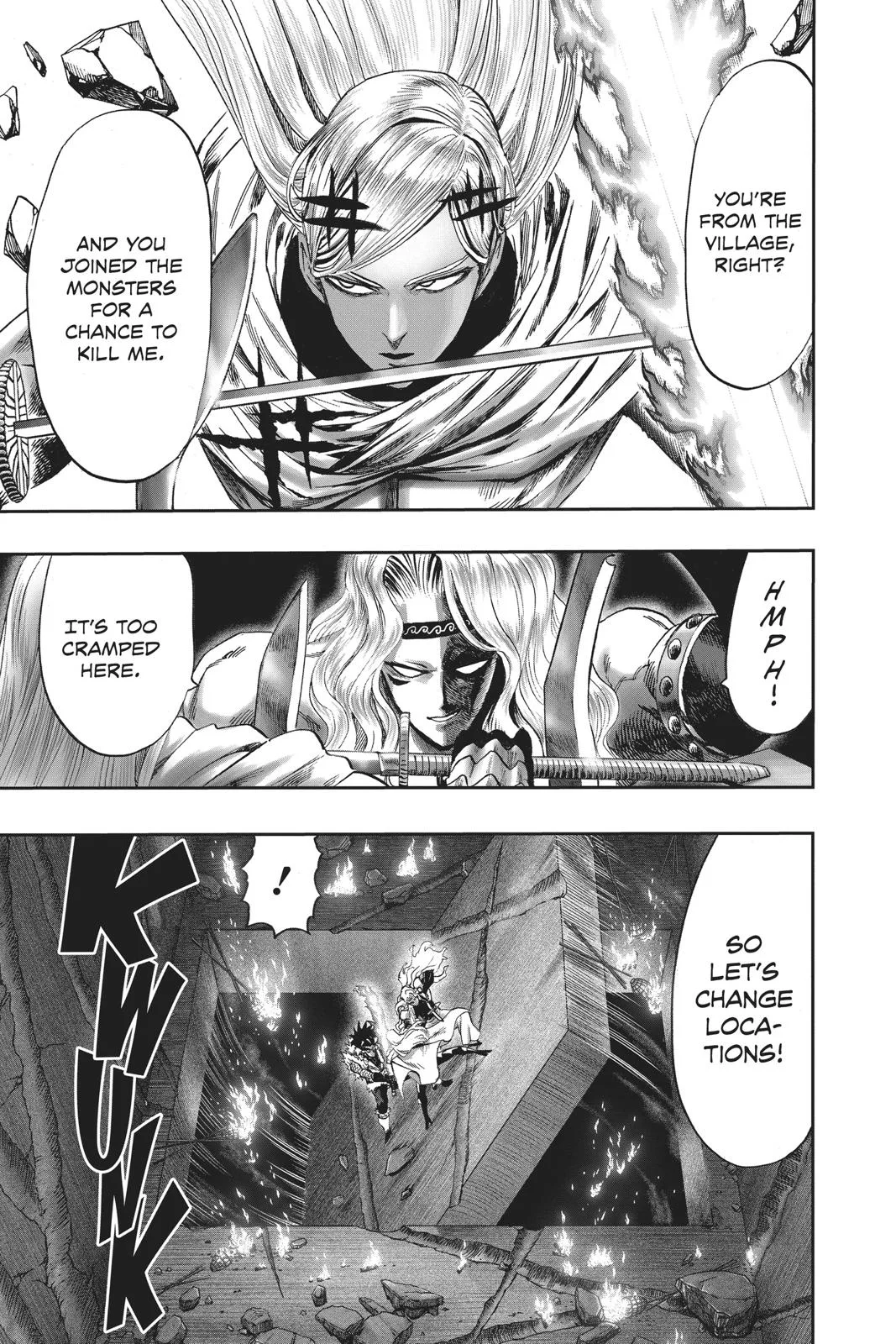 One Punch Man - Chapter 98 (Tears Of Regret) - Page 34