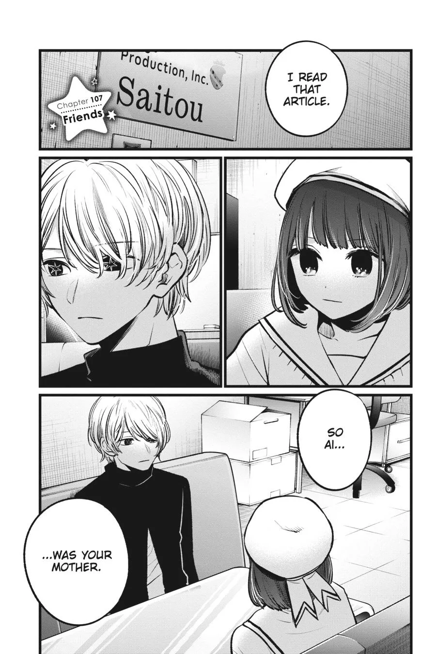 Oshi no Ko - Chapter 107 - Page 1