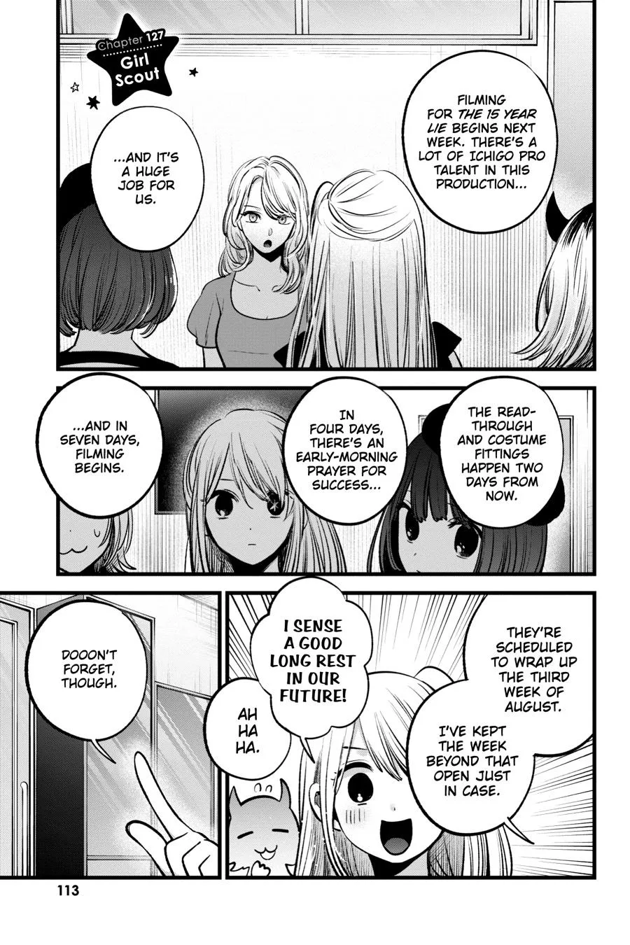 Oshi no Ko - Chapter 127 - Page 1