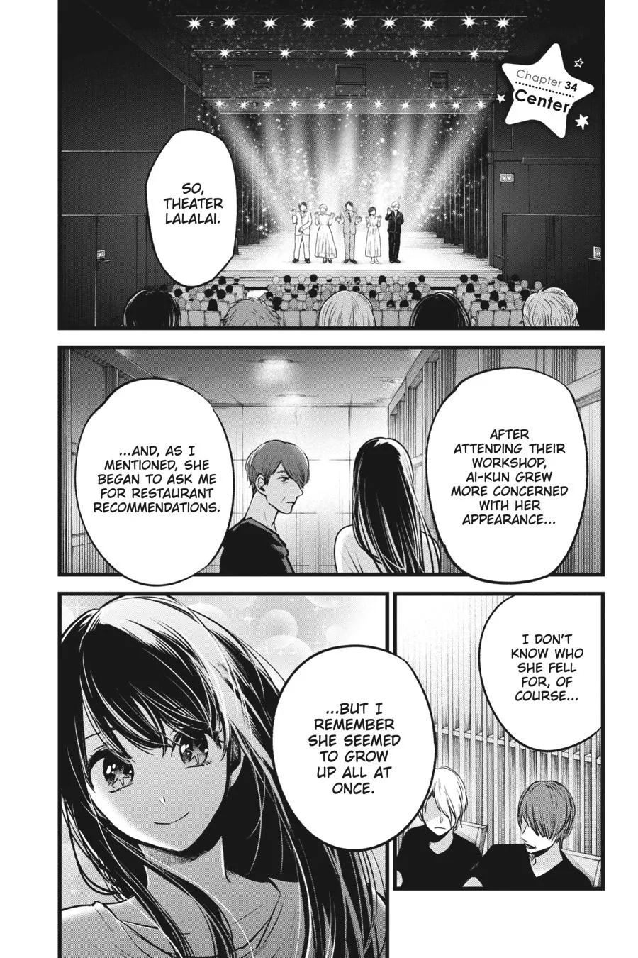 Oshi no Ko - Chapter 34 - Page 1