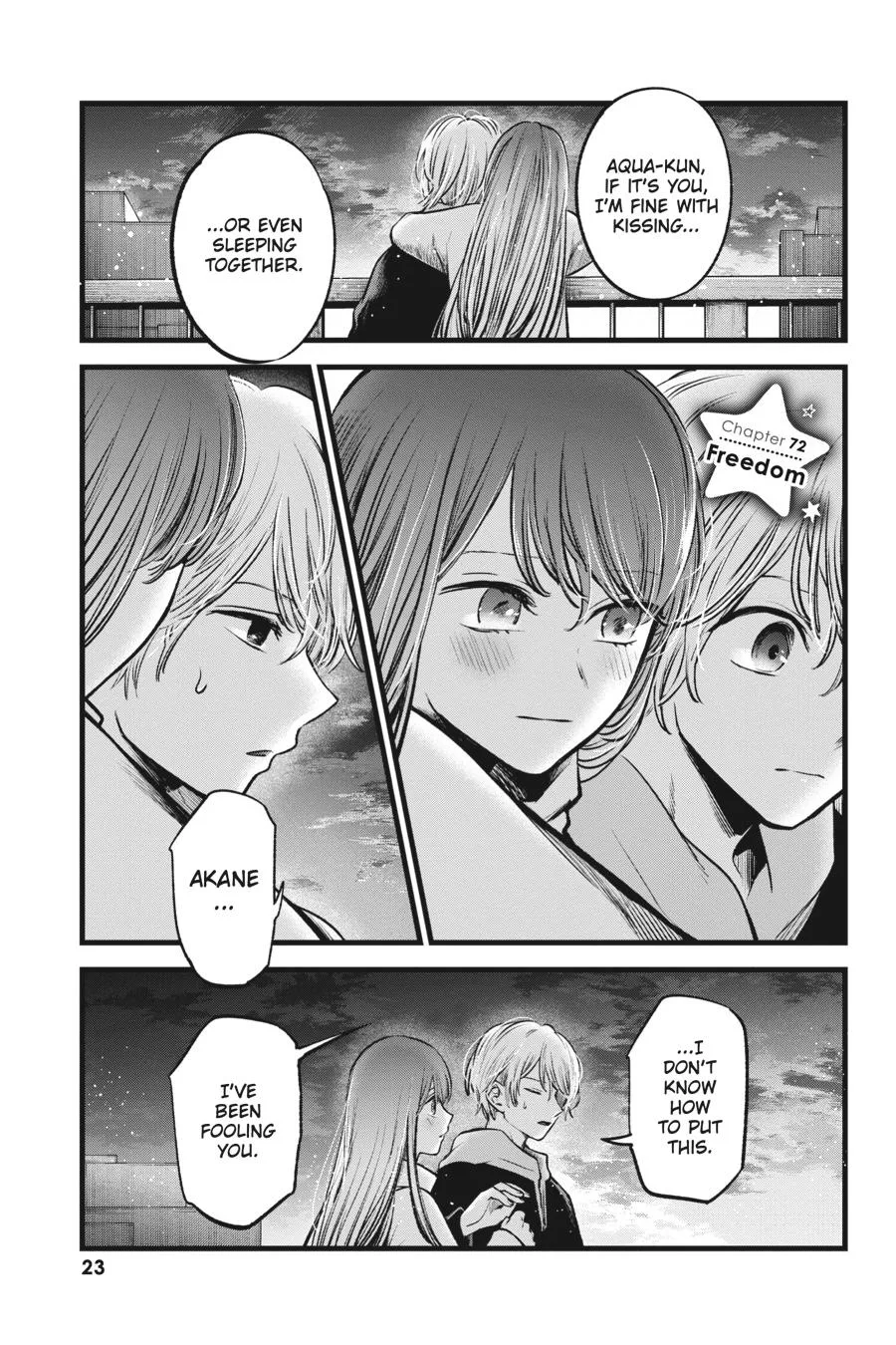 Oshi no Ko - Chapter 72 - Page 1