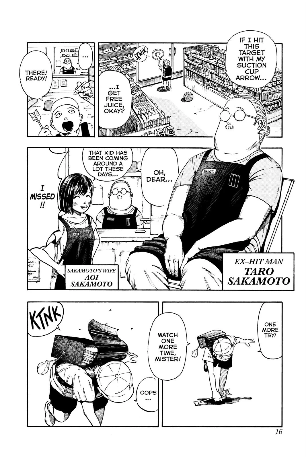 Sakamoto Days - Chapter 1 - Page 16