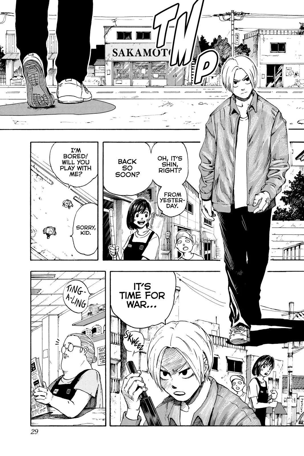 Sakamoto Days - Chapter 1 - Page 29
