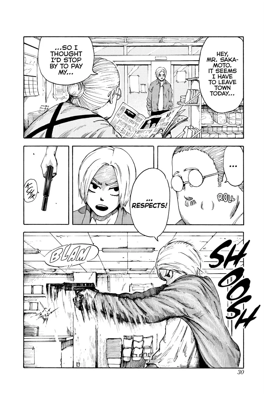 Sakamoto Days - Chapter 1 - Page 30
