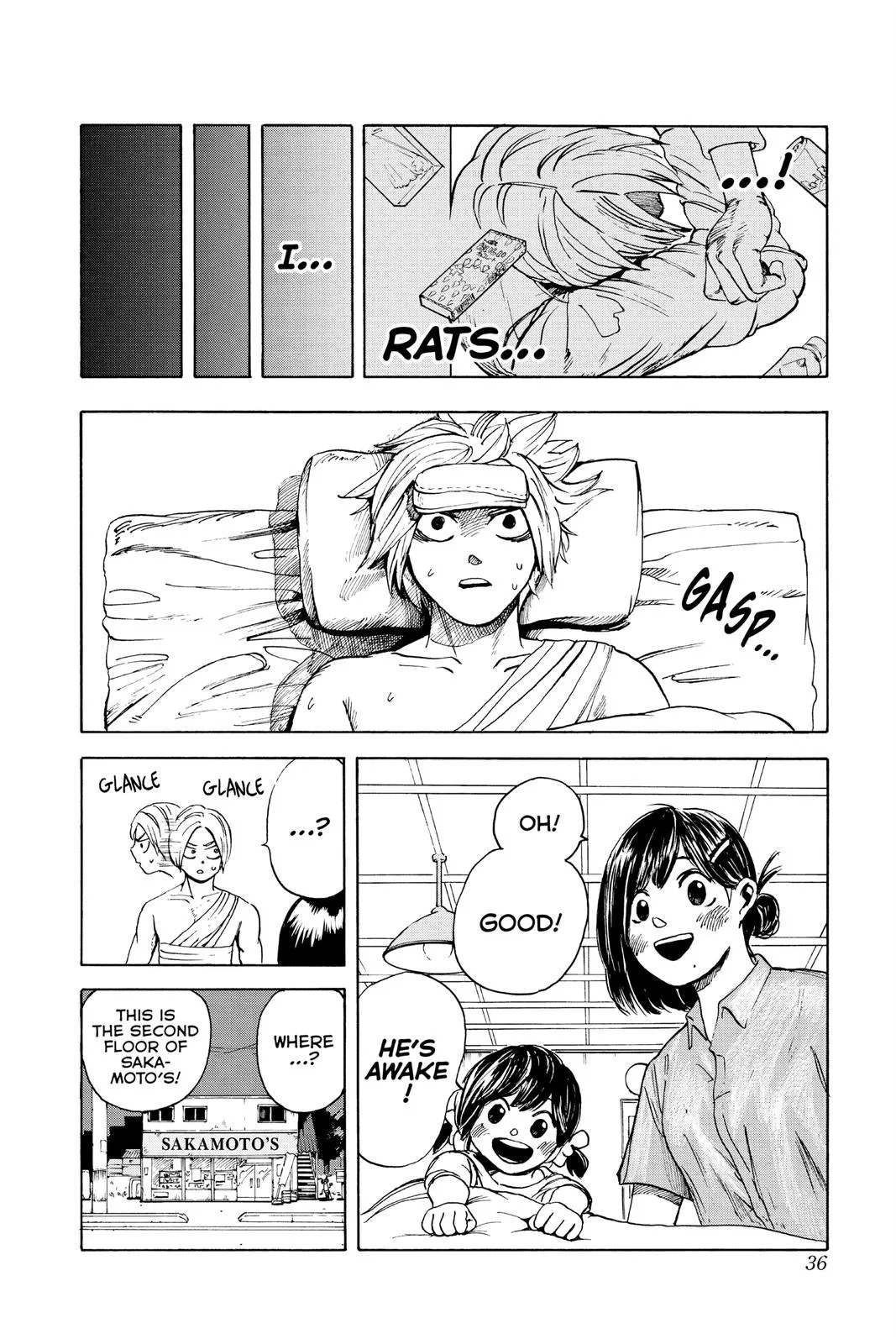 Sakamoto Days - Chapter 1 - Page 36
