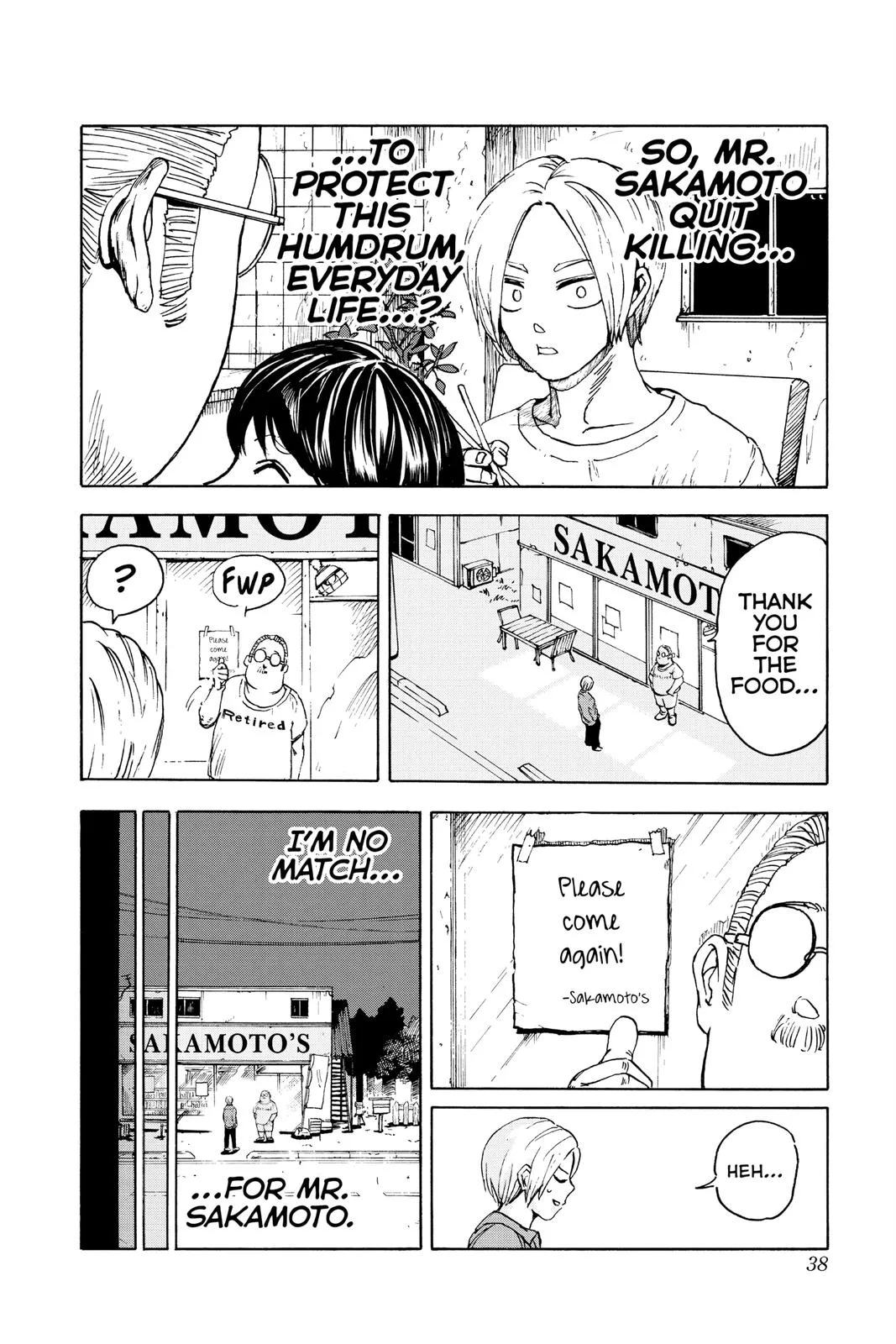 Sakamoto Days - Chapter 1 - Page 38