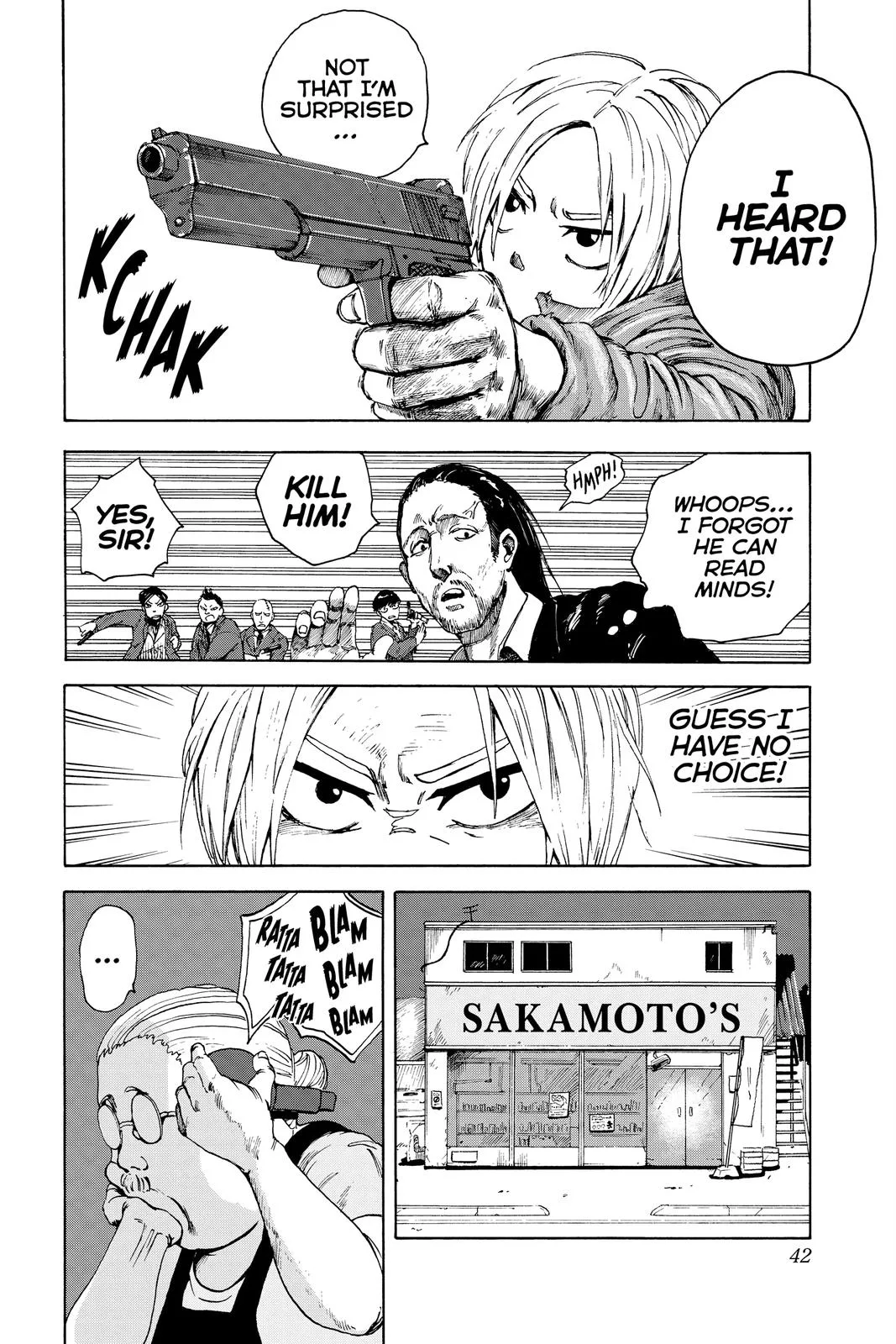 Sakamoto Days - Chapter 1 - Page 42