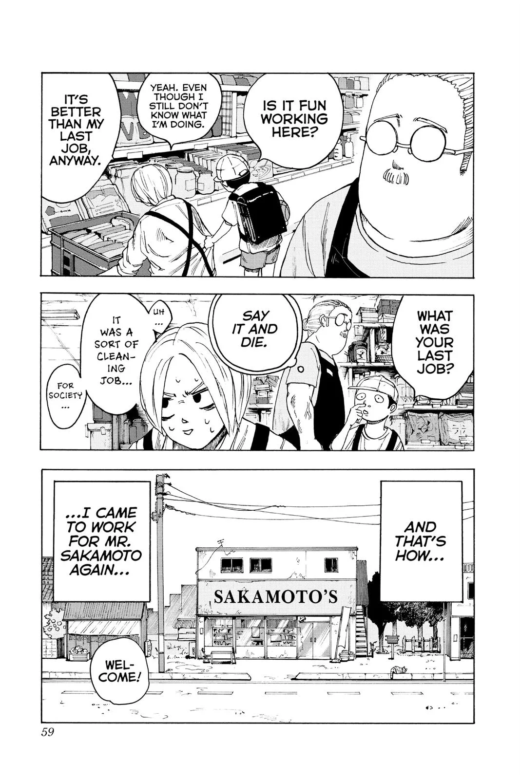Sakamoto Days - Chapter 1 - Page 57