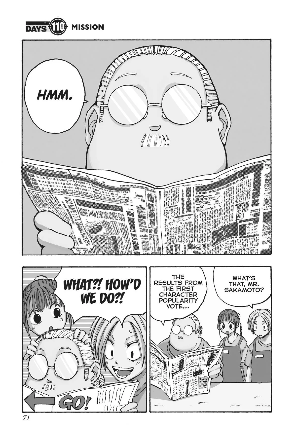 Sakamoto Days - Chapter 110 - Page 1