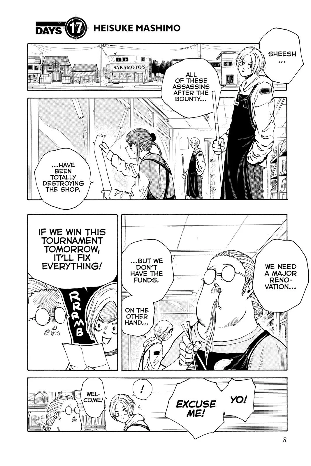 Sakamoto Days - Chapter 17 - Page 8
