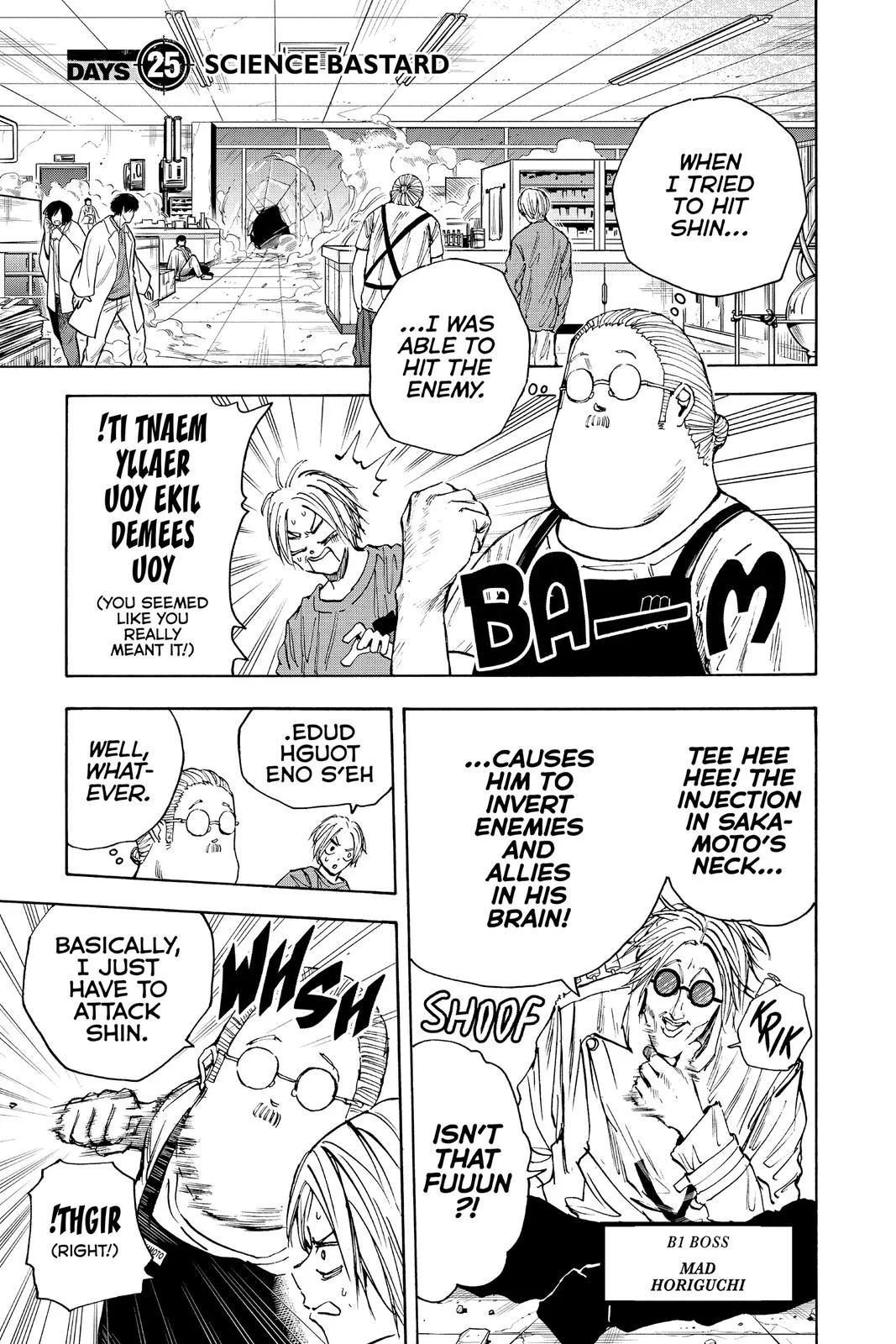 Sakamoto Days - Chapter 25 - Page 1