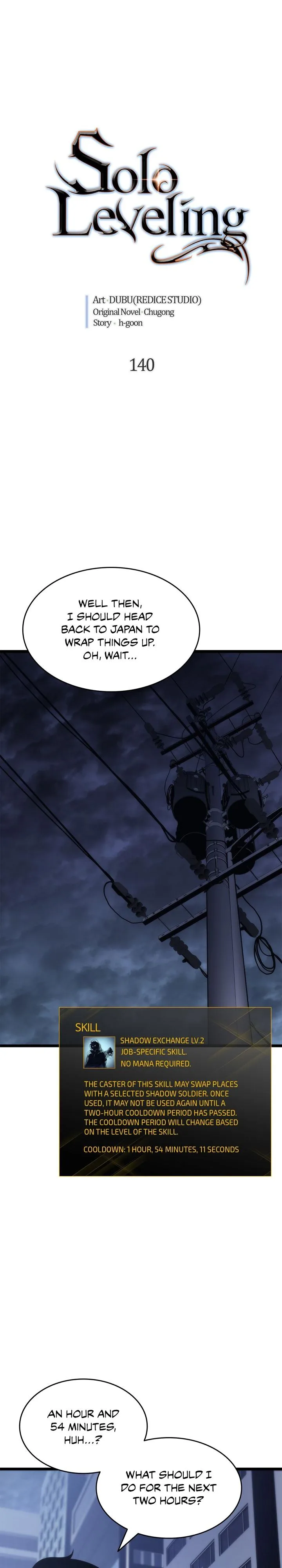 Solo Leveling - Chapter 140 - Page 1