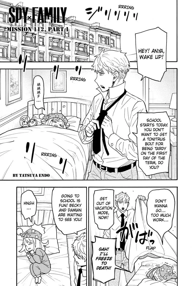 Spy x Family - Chapter 112.1 - Page 1