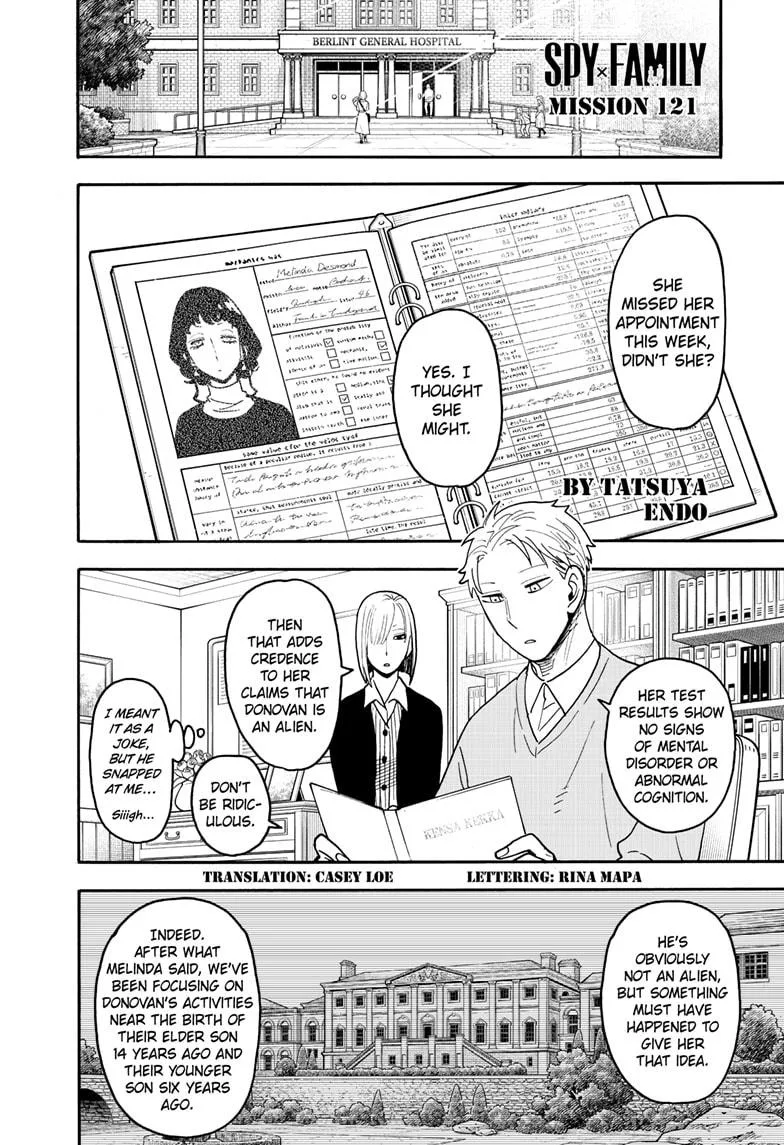 Spy x Family - Chapter 121 - Page 1