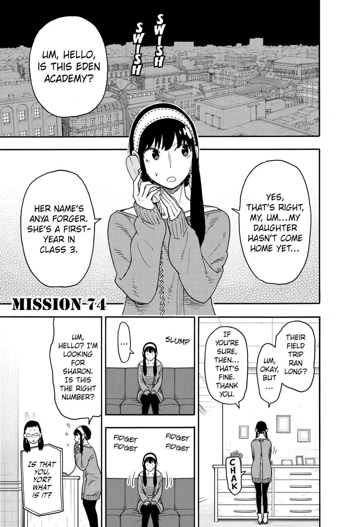 Spy x Family - Chapter 74 - Page 1