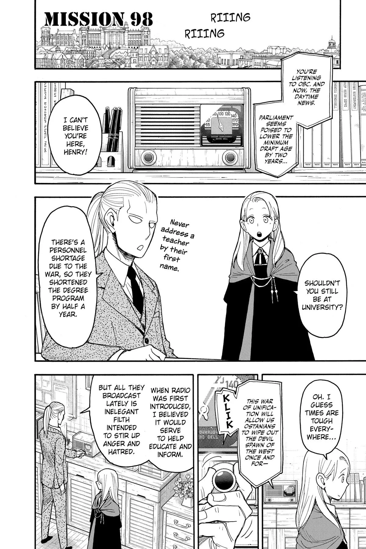 Spy x Family - Chapter 98 - Page 1